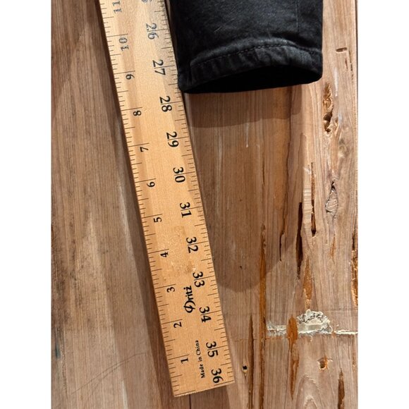 BDG Womens 26X28 Twig High-Rise Black Distressed Jeans Rocker Style Denim Urban - Picture 6 of 8